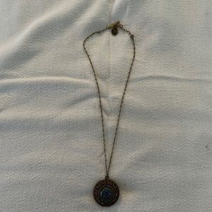 Crystal locket pendant